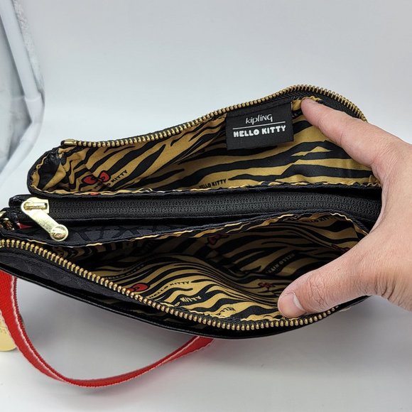 Kipling & Hello Kitty New Year Tiger Riri Crossbody / KI2897 - Picture 3 of 5